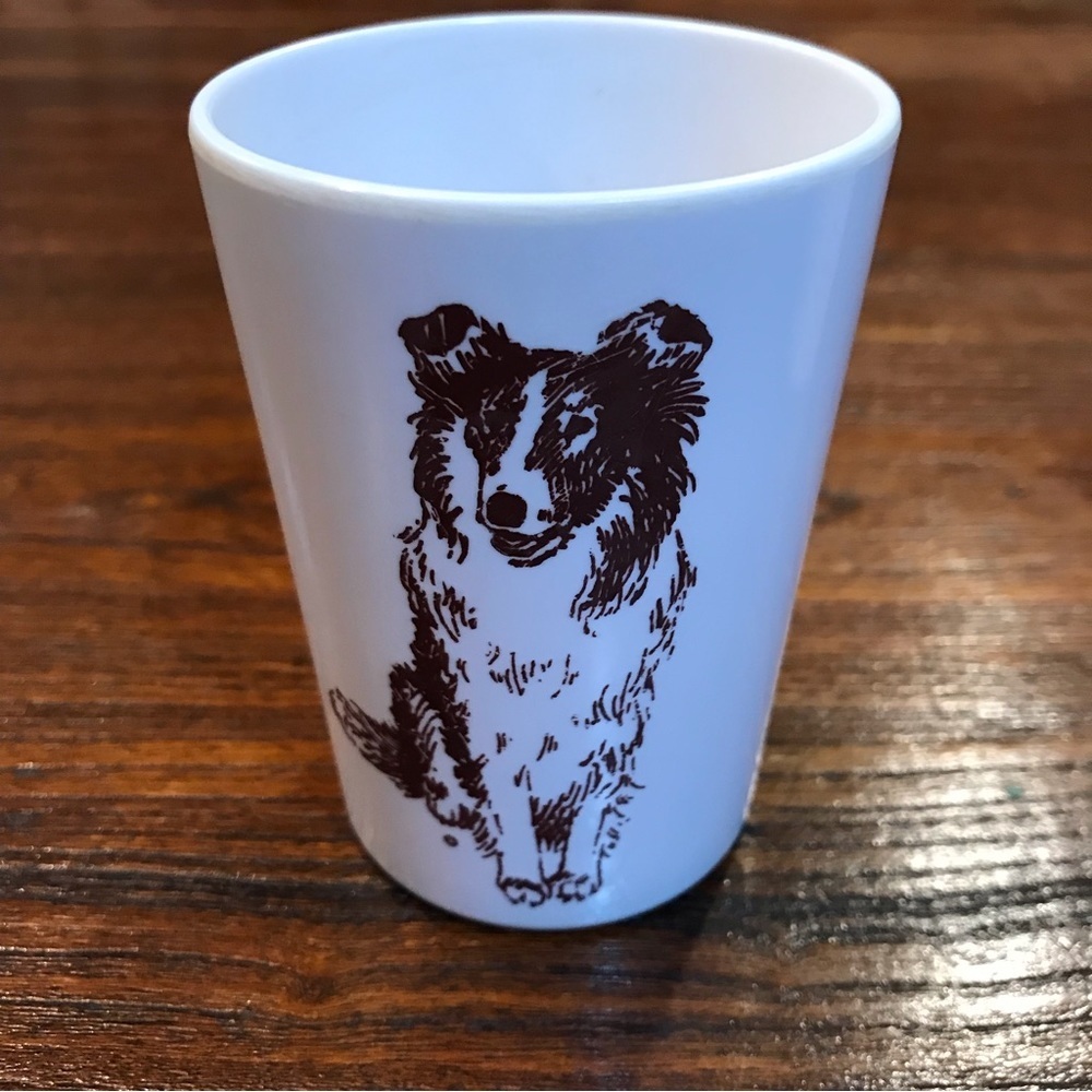 COPY - ▪️VINTAGE 1960’s LASSIE Dog Melamine Cup
